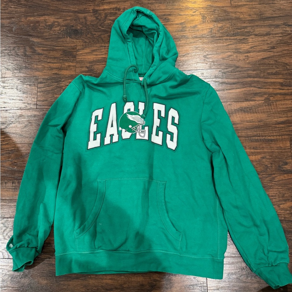 Mitchell & Ness green Eagles Men's Hoodie